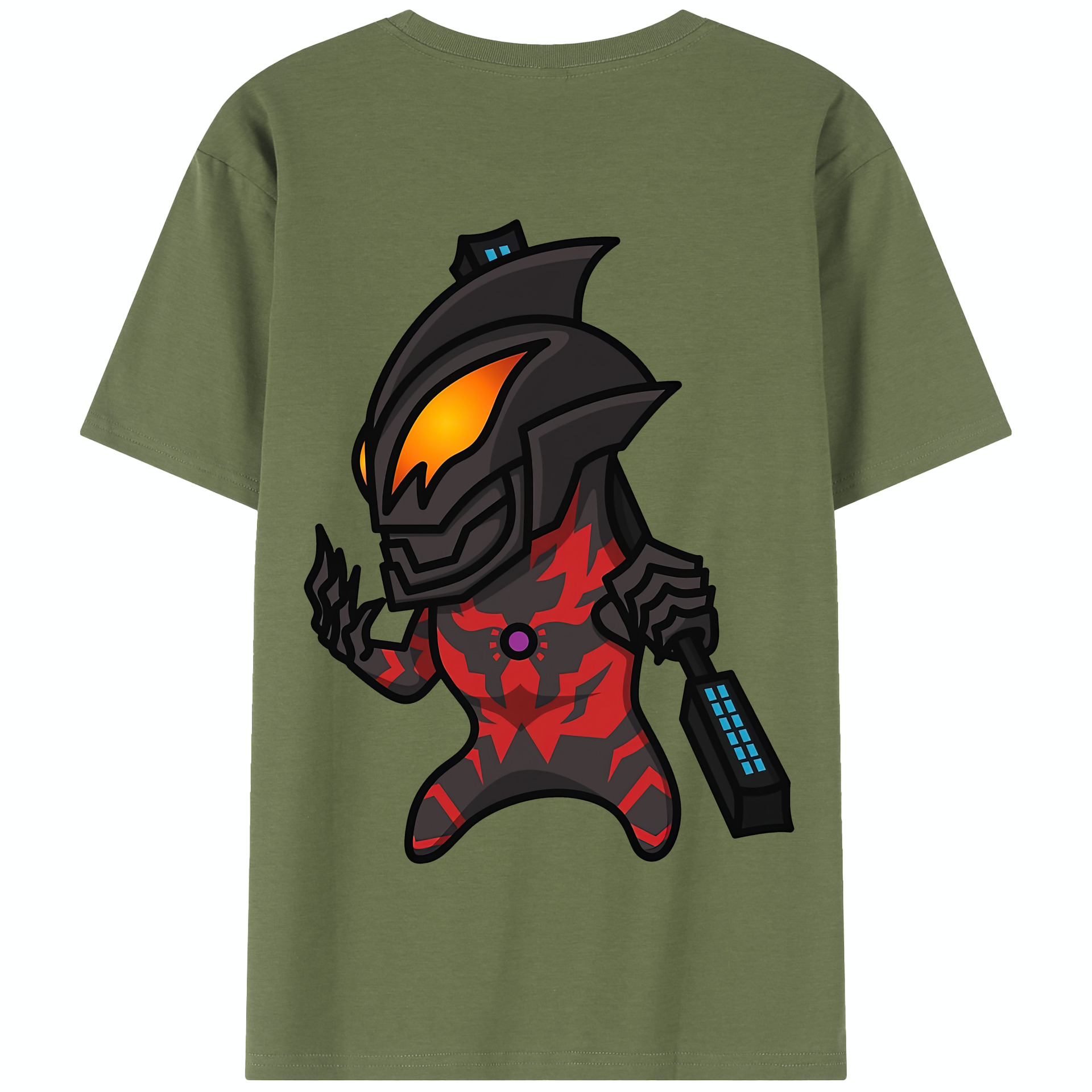 （画像用） ウルトラマン Ultraman 綿100％半袖Tシャツ（背面プリント）